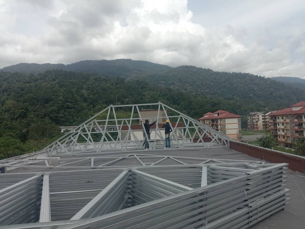 Kerja Senggaraan dan Pembaikan Bumbung Bangunan RKAT JKRAB 7105 & JKRB 7106, MSS Taiping — 9