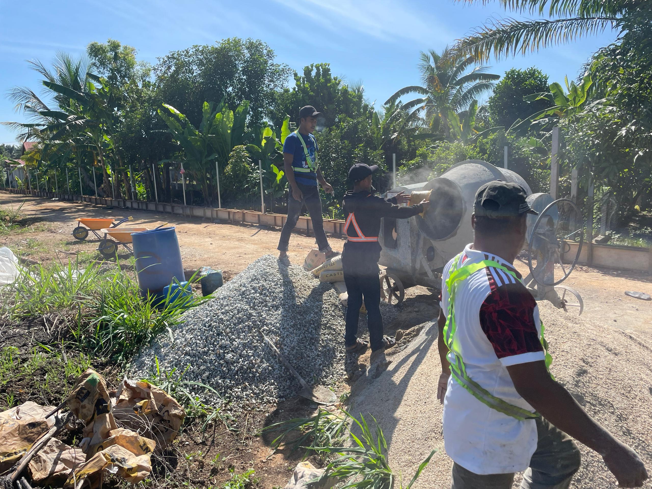 Membina Pagar Keselamatan 2500 Meter di TKPM Titi Gantong (Fasa 1, 2025) — 9